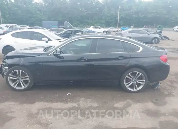 BMW 430I GRAN COUPE 2019 vin WBA4J3C55KBL08437 from auto auction Iaai