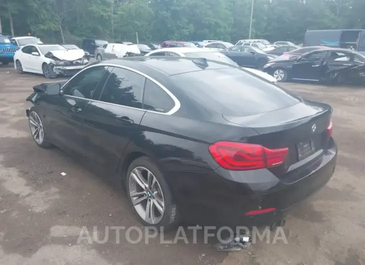 BMW 430I GRAN COUPE 2019 vin WBA4J3C55KBL08437 from auto auction Iaai