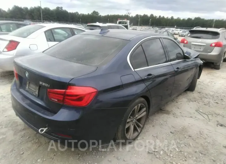 BMW 330I 2017 vin WBA8B9G54HNU50104 from auto auction Iaai