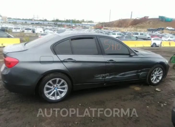 BMW 320I 2016 vin WBA8E5G5XGNT40205 from auto auction Iaai