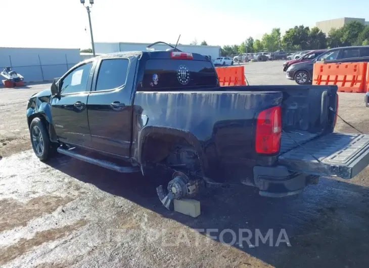 CHEVROLET COLORADO 2017 vin 1GCGSBEN8H1277123 from auto auction Iaai