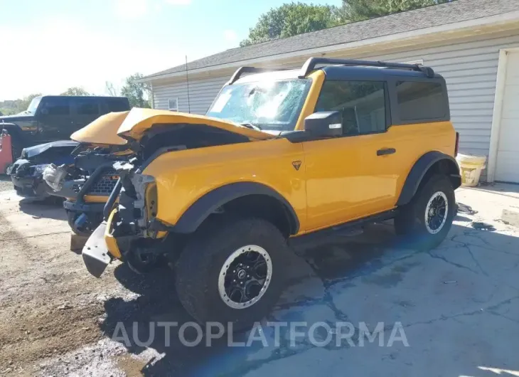 FORD BRONCO 2022 vin 1FMDE5CP6NLB30262 from auto auction Iaai