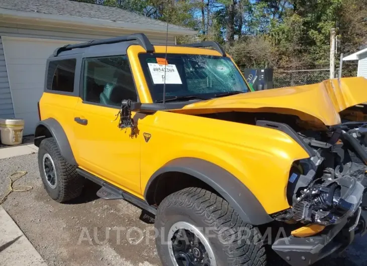 FORD BRONCO 2022 vin 1FMDE5CP6NLB30262 from auto auction Iaai