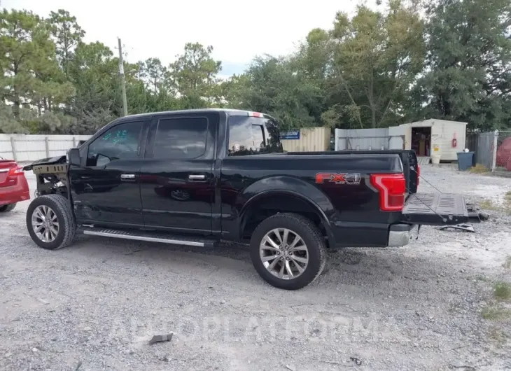 FORD F-150 2017 vin 1FTEW1EG9HFA41641 from auto auction Iaai