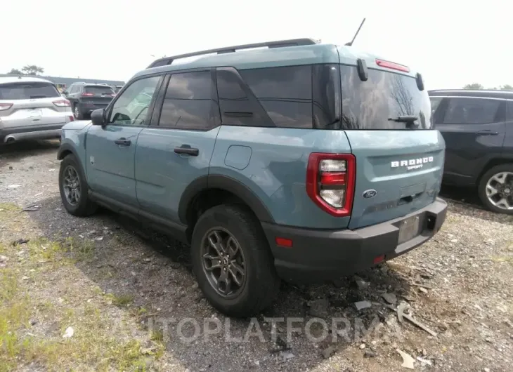 FORD BRONCO SPORT 2021 vin 3FMCR9B61MRA09400 from auto auction Iaai