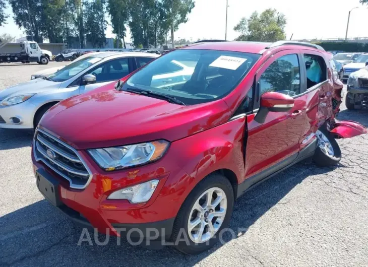 FORD ECOSPORT 2018 vin MAJ3P1TE2JC179590 from auto auction Iaai