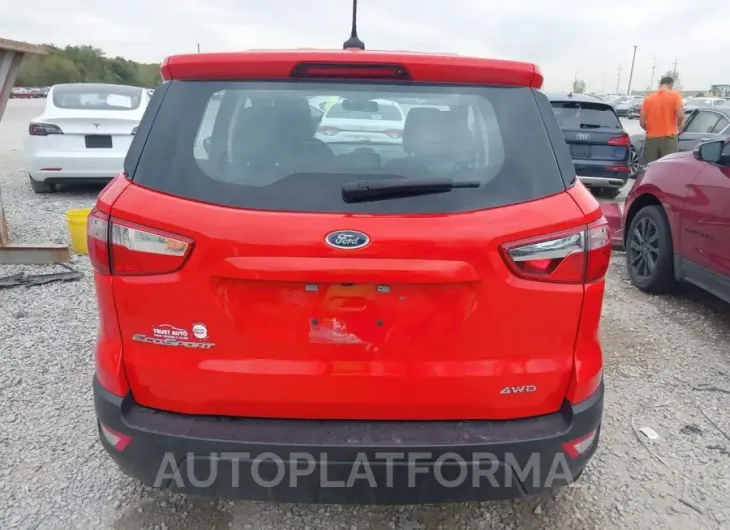 FORD ECOSPORT 2020 vin MAJ6S3FL1LC391448 from auto auction Iaai