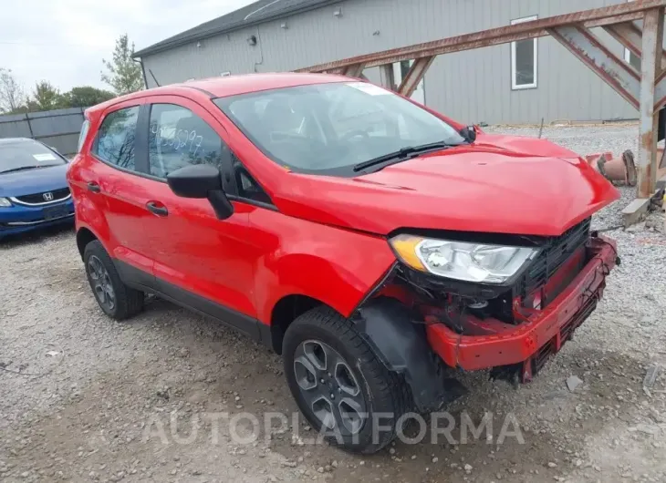 FORD ECOSPORT 2020 vin MAJ6S3FL1LC391448 from auto auction Iaai