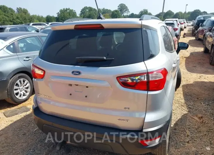 FORD ECOSPORT 2021 vin MAJ6S3GLXMC442090 from auto auction Iaai