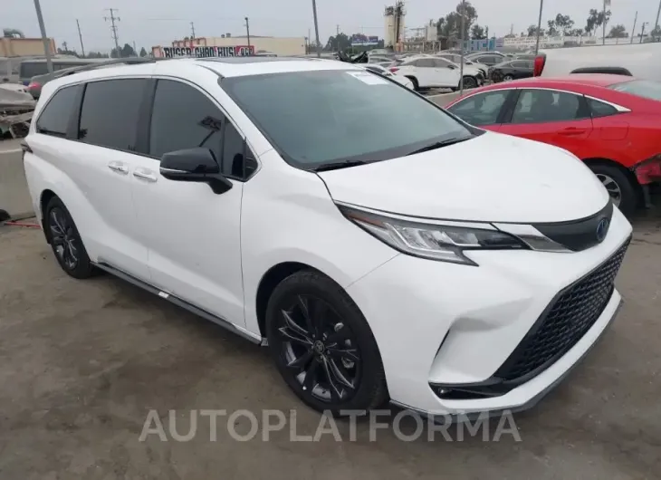 TOYOTA SIENNA 2024 vin 5TDCRKEC4RS183088 from auto auction Iaai