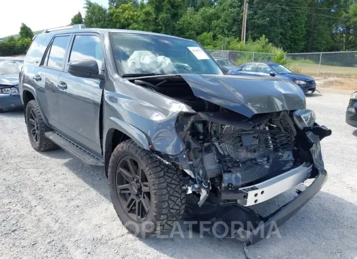 TOYOTA 4RUNNER 2024 vin JTEEU5JR4R5305369 from auto auction Iaai