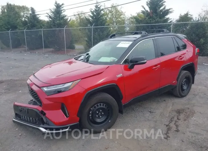 TOYOTA RAV4 PRIME 2022 vin JTMEB3FV7ND109849 from auto auction Iaai