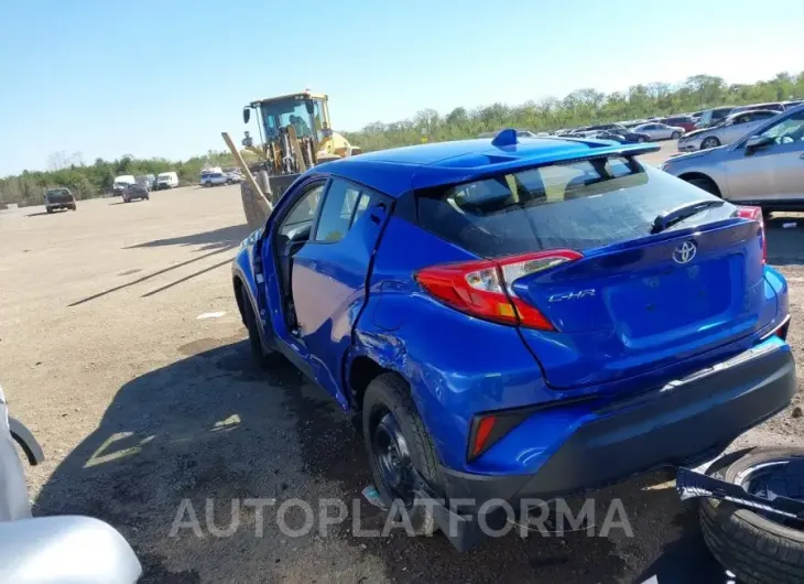 TOYOTA C-HR 2020 vin JTNKHMBX0L1069431 from auto auction Iaai