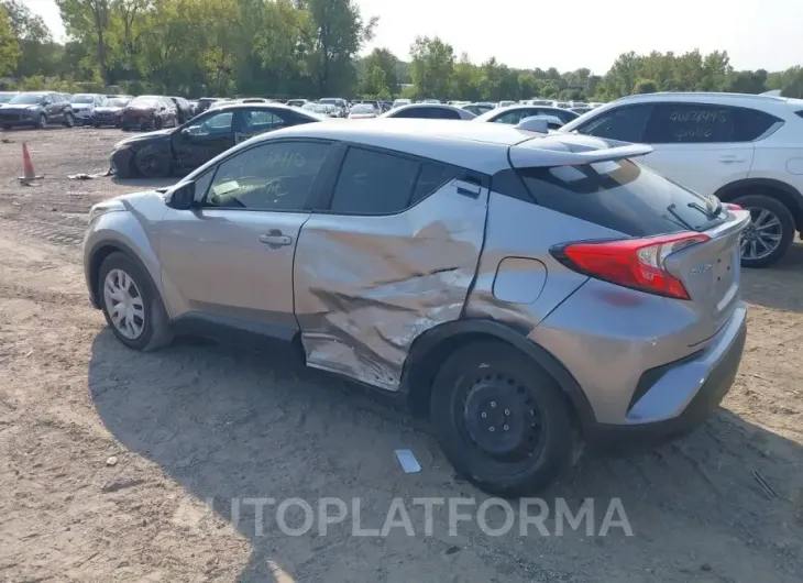 TOYOTA C-HR 2020 vin JTNKHMBX6L1076139 from auto auction Iaai