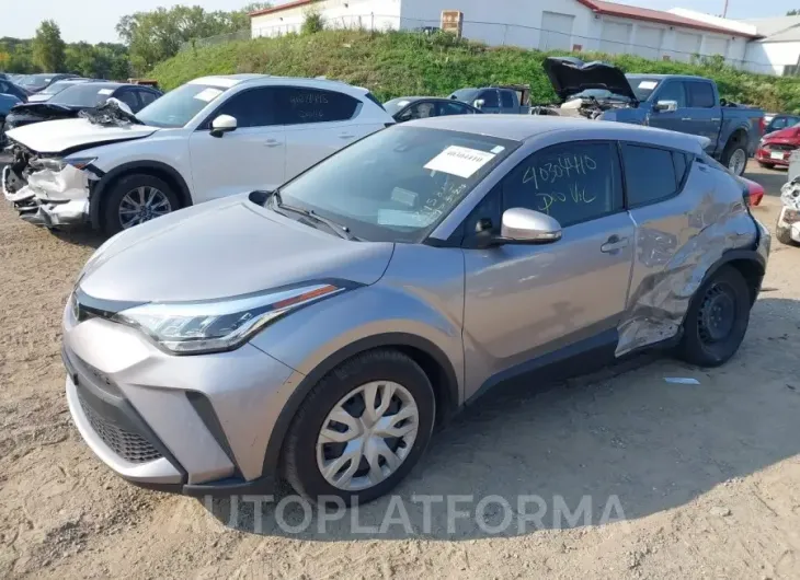 TOYOTA C-HR 2020 vin JTNKHMBX6L1076139 from auto auction Iaai