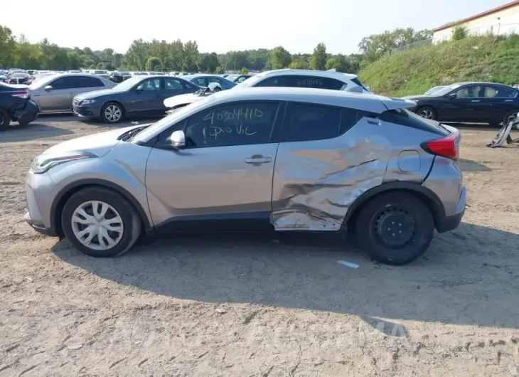 TOYOTA C-HR 2020 vin JTNKHMBX6L1076139 from auto auction Iaai