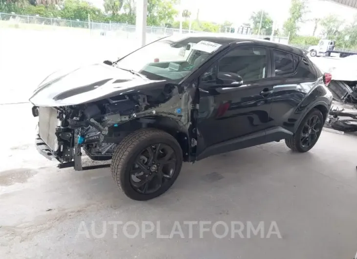 TOYOTA C-HR 2021 vin JTNKHMBX8M1129408 from auto auction Iaai