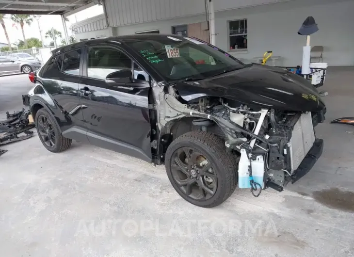 TOYOTA C-HR 2021 vin JTNKHMBX8M1129408 from auto auction Iaai