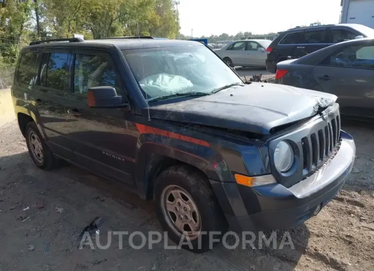 JEEP PATRIOT 2015 vin 1C4NJPBA7FD164154 from auto auction Iaai