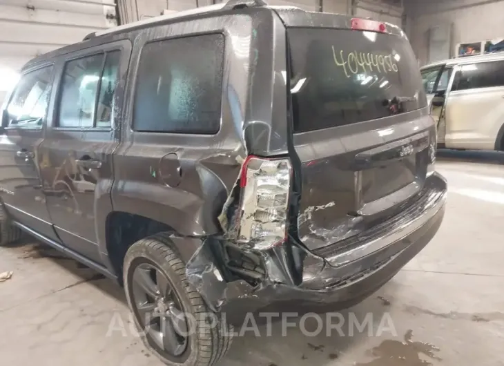 JEEP PATRIOT 2016 vin 1C4NJRFB2GD658888 from auto auction Iaai