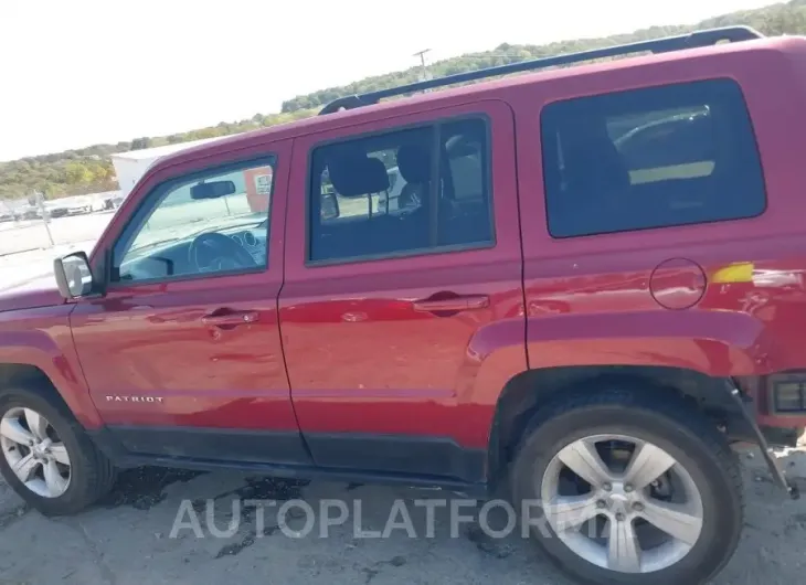 JEEP PATRIOT 2016 vin 1C4NJRFB9GD613852 from auto auction Iaai