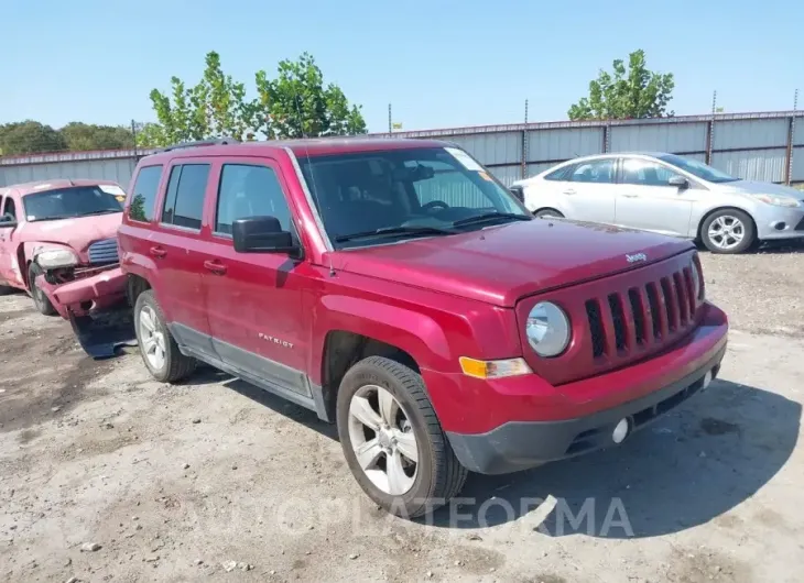 JEEP PATRIOT 2016 vin 1C4NJRFB9GD613852 from auto auction Iaai