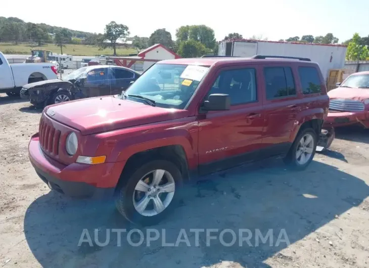 JEEP PATRIOT 2016 vin 1C4NJRFB9GD613852 from auto auction Iaai