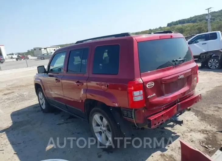 JEEP PATRIOT 2016 vin 1C4NJRFB9GD613852 from auto auction Iaai