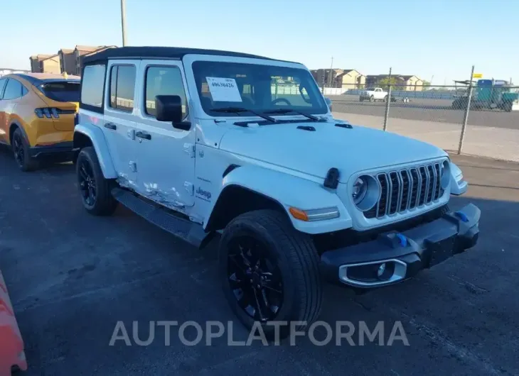 JEEP WRANGLER 4XE 2024 vin 1C4RJXP67RW211617 from auto auction Iaai