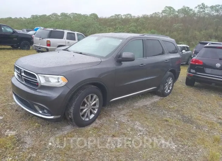 DODGE DURANGO 2018 vin 1C4RDHAG9JC149819 from auto auction Iaai