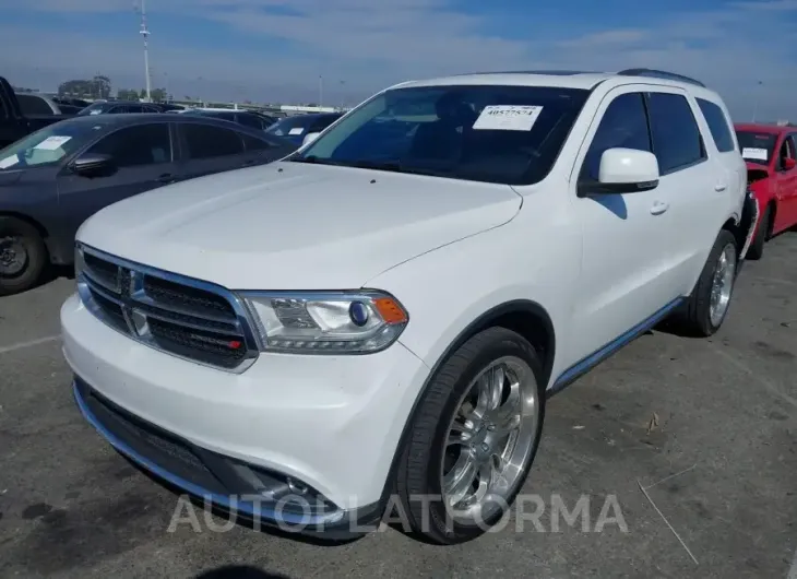 DODGE DURANGO 2015 vin 1C4RDHDG2FC771312 from auto auction Iaai