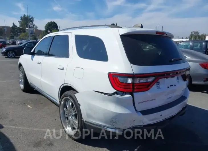 DODGE DURANGO 2015 vin 1C4RDHDG2FC771312 from auto auction Iaai