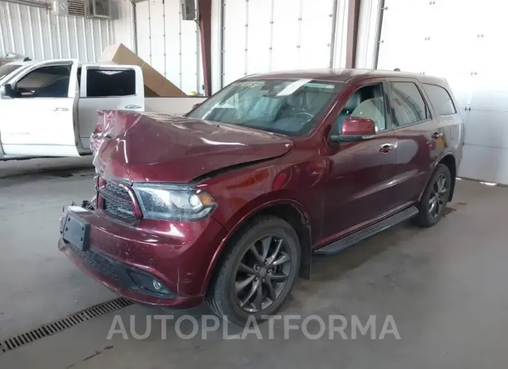 DODGE DURANGO 2017 vin 1C4RDJDG2HC758361 from auto auction Iaai