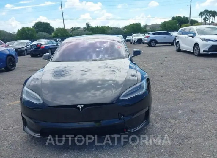 TESLA MODEL S 2021 vin 5YJSA1E66MF451689 from auto auction Iaai