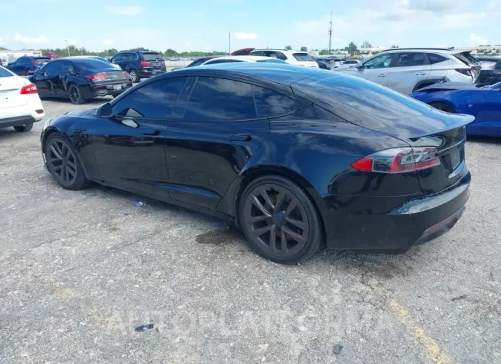 TESLA MODEL S 2021 vin 5YJSA1E66MF451689 from auto auction Iaai