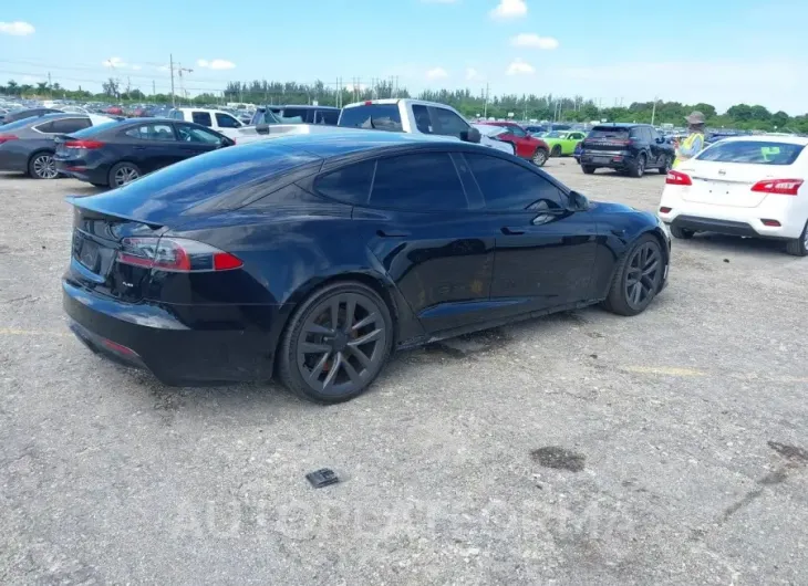 TESLA MODEL S 2021 vin 5YJSA1E66MF451689 from auto auction Iaai