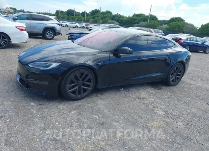 TESLA MODEL S 2021 vin 5YJSA1E66MF451689 from auto auction Iaai