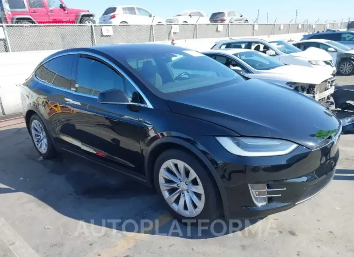 TESLA MODEL X 2018 vin 5YJXCDE21JF087157 from auto auction Iaai