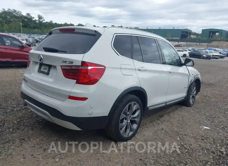 BMW X3 2015 vin 5UXWX9C53F0D47060 from auto auction Iaai