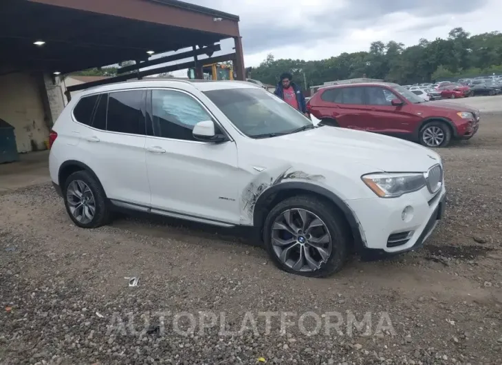 BMW X3 2015 vin 5UXWX9C53F0D47060 from auto auction Iaai