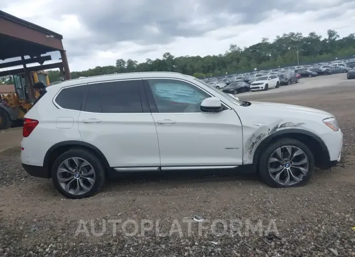 BMW X3 2015 vin 5UXWX9C53F0D47060 from auto auction Iaai