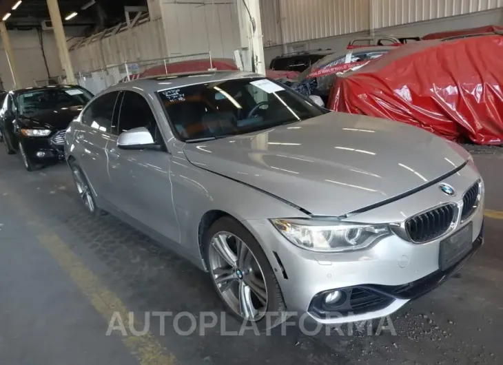 BMW 428I GRAN COUPE 2016 vin WBA4C9C5XGG137479 from auto auction Iaai