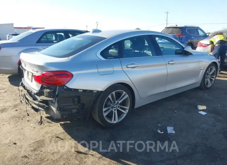 BMW 430I GRAN COUPE 2019 vin WBA4J1C51KBM18888 from auto auction Iaai