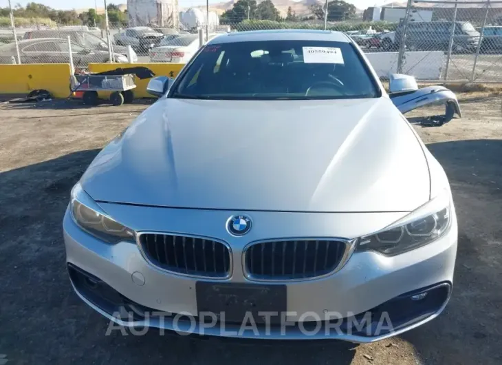 BMW 430I GRAN COUPE 2019 vin WBA4J1C51KBM18888 from auto auction Iaai