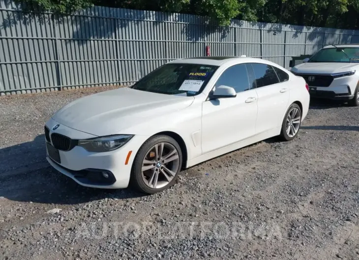 BMW 4 SERIES 2019 vin WBA4J3C56KBL10830 from auto auction Iaai