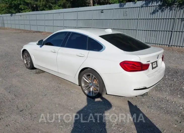 BMW 4 SERIES 2019 vin WBA4J3C56KBL10830 from auto auction Iaai