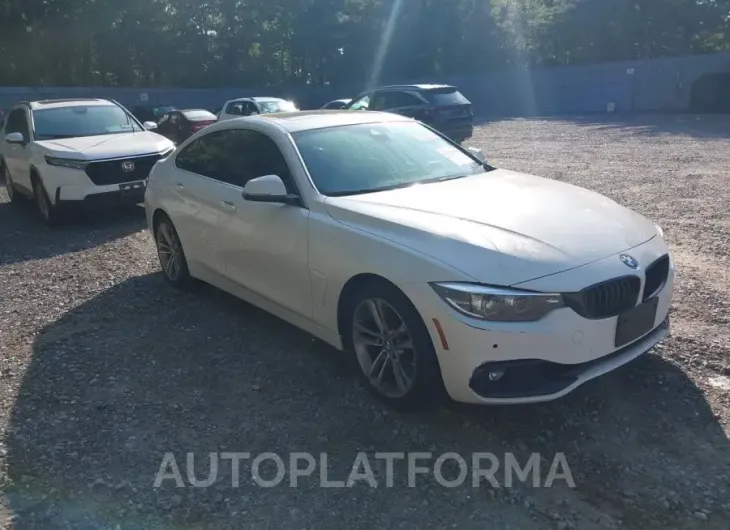 BMW 4 SERIES 2019 vin WBA4J3C56KBL10830 from auto auction Iaai