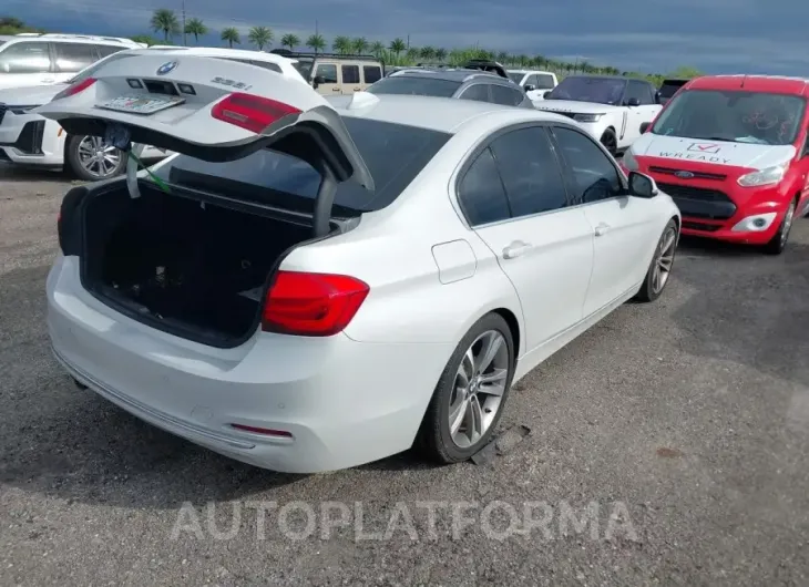 BMW 328I  2016 vin WBA8E9C56GK603952 from auto auction Iaai