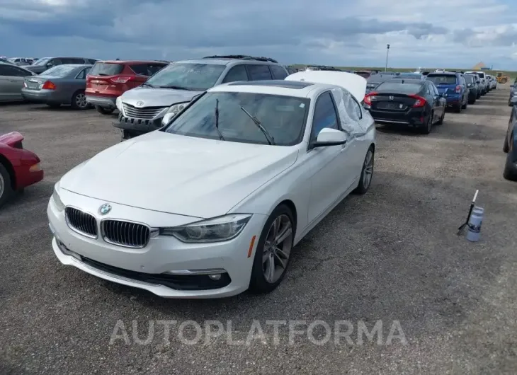 BMW 328I  2016 vin WBA8E9C56GK603952 from auto auction Iaai