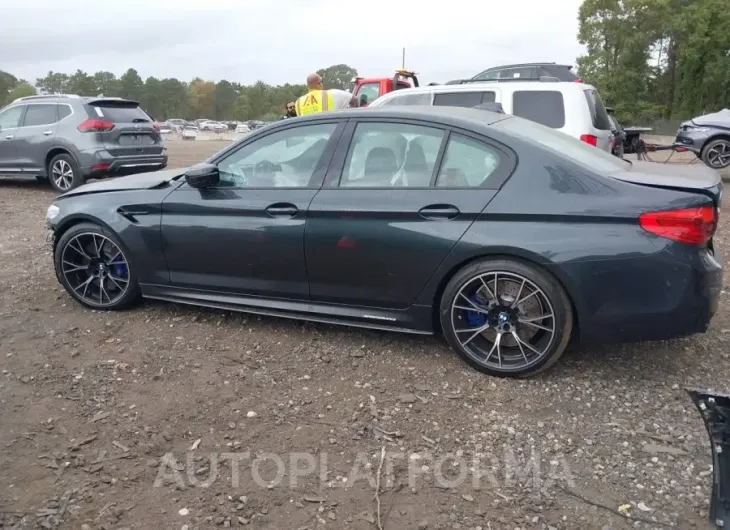 BMW M5 2020 vin WBSJF0C07LCE45526 from auto auction Iaai